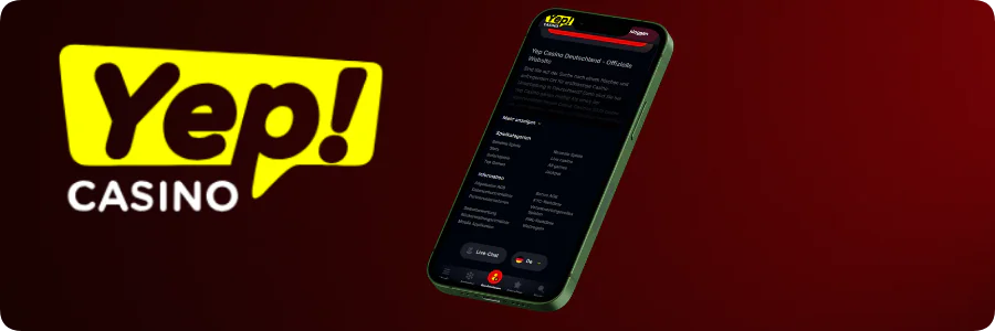 Lizenz und Regulierung Yep Casino