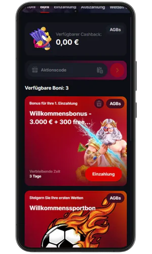Wählen Sie einen Bonus. Yep Casino